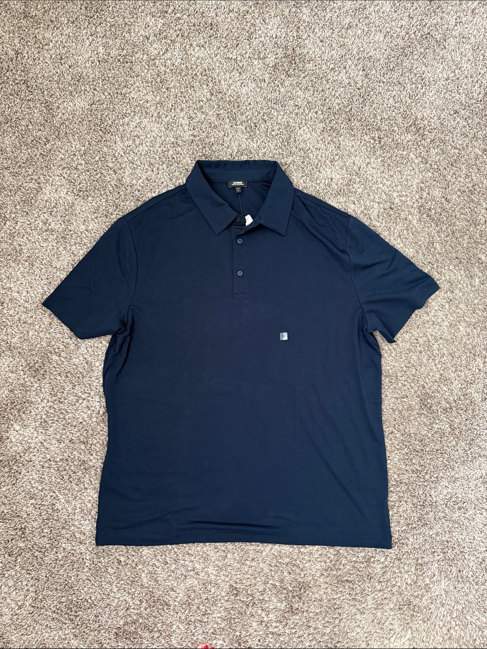 NWT Express Everyday Performance Navy Poll